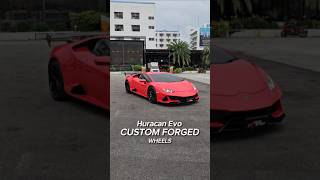 Huracan Evo กับล้อ Custom forged ตรงSpec racespecwheel huracanevo raceforged forgedwheels [upl. by Landahl82]