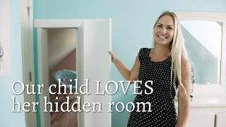 Testimonial Our Daughter Loves Her Hidden Door by Murphy Door® [upl. by Tdnerb]