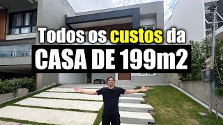 Tudo sobre a casa de 199m2 que construí para venda  Casa financiada para venda [upl. by Redman328]