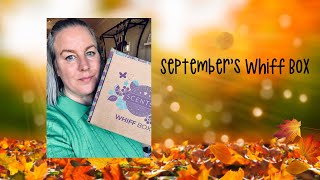 September 2024  Scentsy Whiff Box [upl. by Zeralda]