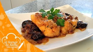 Bacalao con ciruelas pasas y piñones [upl. by Alrak]