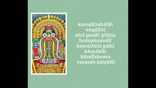 KAMALASANA VANDITA NOTTUSWARA LYRICAL VIDEO  SRI MUTTUSWAMI DIKSHITHAR  SHRISHMA SUKUMAR [upl. by Ynehteb500]