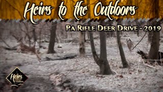 Pa Rifle Deer Drives  Multiple Harvests  Heirs Mentee Gets FIRST Deer  Heirs to the Outdoors [upl. by Ayotahs451]