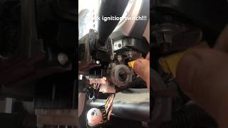 Stuck ignition switch  ignition key won’t turn automotive mechanic honda [upl. by Ardelle]