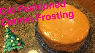 How to Make Old Fashioned Carmel Frosting [upl. by Okiron]