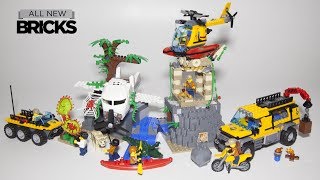 Lego City 60161 Jungle Exploration Site Speed Build [upl. by Emmalynne]