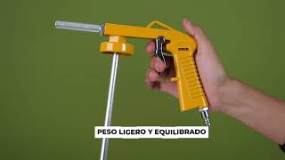 Pistola de aire para recubrimiento  COVO TOOLS  Distribuidora Covo [upl. by Braca777]