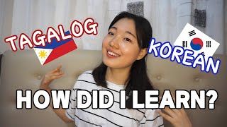 HOW DID I LEARN KOREAN AND TAGALOG LANGUAGES 🇰🇷🇵🇭 PURE KOREAN  HANA CHO [upl. by Eiraminot]