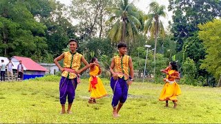 লালচা ফুলের পলাশ বনে।Lalcha Fuller Palash Bone।Bangla Pahari Ganer Naton Nitto।Dance Master Tanmay [upl. by Mirna]