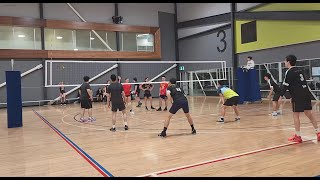 Minus Tempo vs Eltham  Manningham Volleyball [upl. by Naresh810]