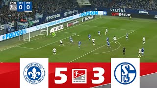 SV Darmstadt 98 gegen FC Schalke 04 53  2 Bundesliga 202425  Spielen Höhepunkte [upl. by Leinahtam672]