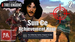 Total War Three Kingdoms  Legendary Sun Ce Achievement Hunting  Part 2 [upl. by Dorkus161]