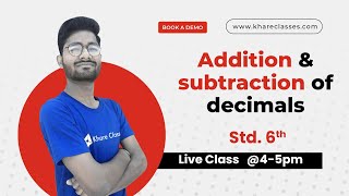 Addition and subtraction of decimals  Grade 6 [upl. by Gen]