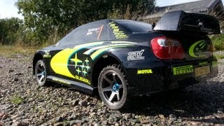 TAMIYA TL01 RALLYE impreza CONVERSION FIRST TEST RUN [upl. by Enelam]