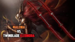 Malenia Vs Duo Twinblade Eleonora Best Build for Malenia Elden Ring  Best Blood Loss Build [upl. by Ias865]