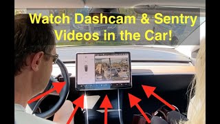 Tesla Software Update 202012 5 with Dashcam Viewer [upl. by Zenger]