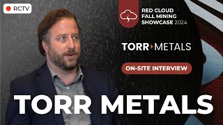 TORR METALS  RCTV Interview at Fall Mining Showcase 2024 [upl. by Brittnee]