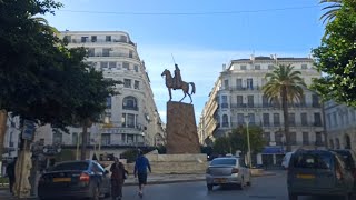 Alger le 29 janvier 2021 de Zghara Basilique NotreDame dAfrique Bab ElOued jusquà Sidi Yahya [upl. by Aleahpar]