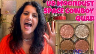 UD MOONDUST Space Cowboy Glitter Eyeshadow Quad and Star palette ⭐️ Ulta [upl. by Caine697]