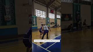 Good lockdown defense by Ryan GuzmanGloriaADios Ditoikawangbida GodIsGreaterThanTheHighsAndLows [upl. by Shue]