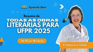 Aulão Obras LIterárias UFPR 2025 [upl. by Paolina636]