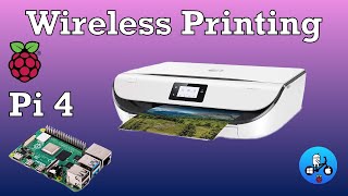 Wireless Printing on a Raspberry Pi 4 The simple way [upl. by Araid]