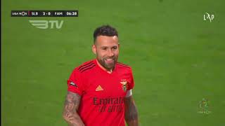 Goal  Golo Otamendi Benfica 20 Famalicão Liga 2021 18 [upl. by Notnel]