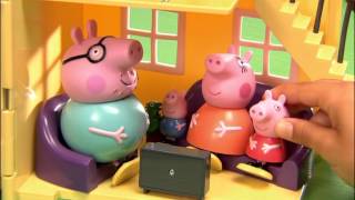 Smyths Toys  Peppa Pigs Deluxe Playhouse [upl. by Elleira]