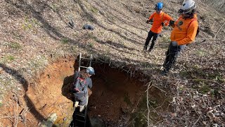 Homeowner Finds Fossil Rich Cave Under Front Yard [upl. by Heall379]