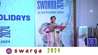 Swarga 2024  Naadan Paattu by Ms Mani  Annual day Paradise Holidays [upl. by Souvaine]