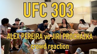 UFC Alex Perera vs Jiri Prochazka full fight crowd reaction [upl. by Nylecaj]