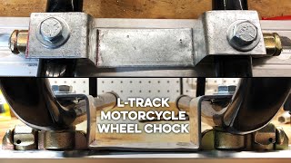 LTrack Wheel Chock for the Sprinter Moto Van  I Made It Work [upl. by Magnien]