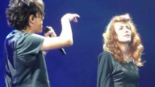 Indochine Le Grand Secret Feat Melissa Auf Der Maur  ParisBercy 150910 [upl. by Dent659]