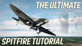 DCS Spitfire IX Tutorial  Startup Takeoff Combat Landing Lesson [upl. by Ayit]