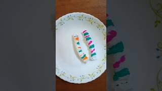 Coiled Caterpillar craft by ChikuandFamily  😊❤️ chiku family art [upl. by Block]