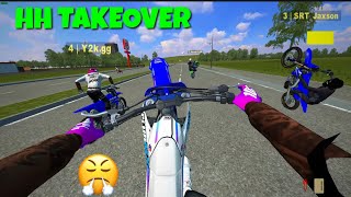 HH TAKES OVER Bikestar server in MxBikes [upl. by Abbott501]