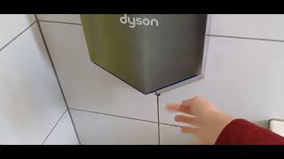 2023 Dyson Airblade V  Reefton Public Toilets [upl. by Aisauqal692]