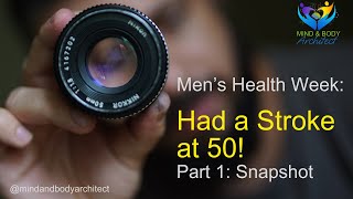 A Stroke at 50 Mens Health Week 2024  Part 1 [upl. by Eniamreg]