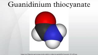 Guanidinium thiocyanate [upl. by Aiel]