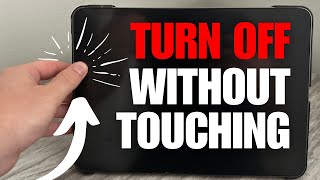 How To Turn Off iPad Pro Without Touching The Screen [upl. by Maureene]