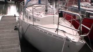 Shipman 28  Boatshedcom  Boat Ref142615 [upl. by Aihsekat]