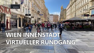 Wien Innenstadt • virtueller Rundgang 🚶 • September 2021【4K】60FPS [upl. by Zsolway693]