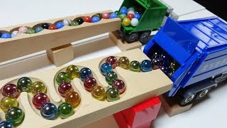 Marble Run Racing ASMR  Relaxing Sounds Intense Competition [upl. by Aibonez380]