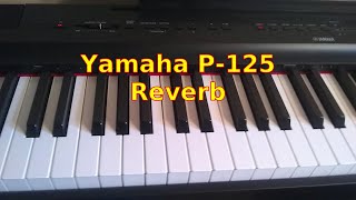 Yamaha P125 Reverb [upl. by Ahon]