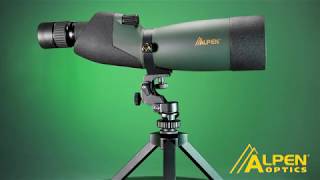 Alpen 2060 x 80 Spotting scope [upl. by Ecurb]