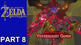 The Legend of Zelda Breath of the Wild  Switch  Part 8  Waterblight Ganon [upl. by Trabue]