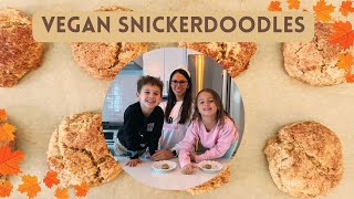 The best VEGAN SNICKERDOODLES [upl. by Ymmot]