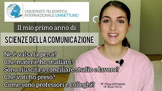 Università telematica UNINETTUNO📚 Comè stato il mio PRIMO ANNO di SCIENZE della COMUNICAZIONE💻 [upl. by Drislane937]