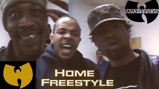 WuTang Clan 7th chamber home freestyle 1994 rare [upl. by Aicener]