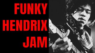 Funky Jimi Hendrix Jam  Guitar Backing Track A Minor [upl. by Misaq]